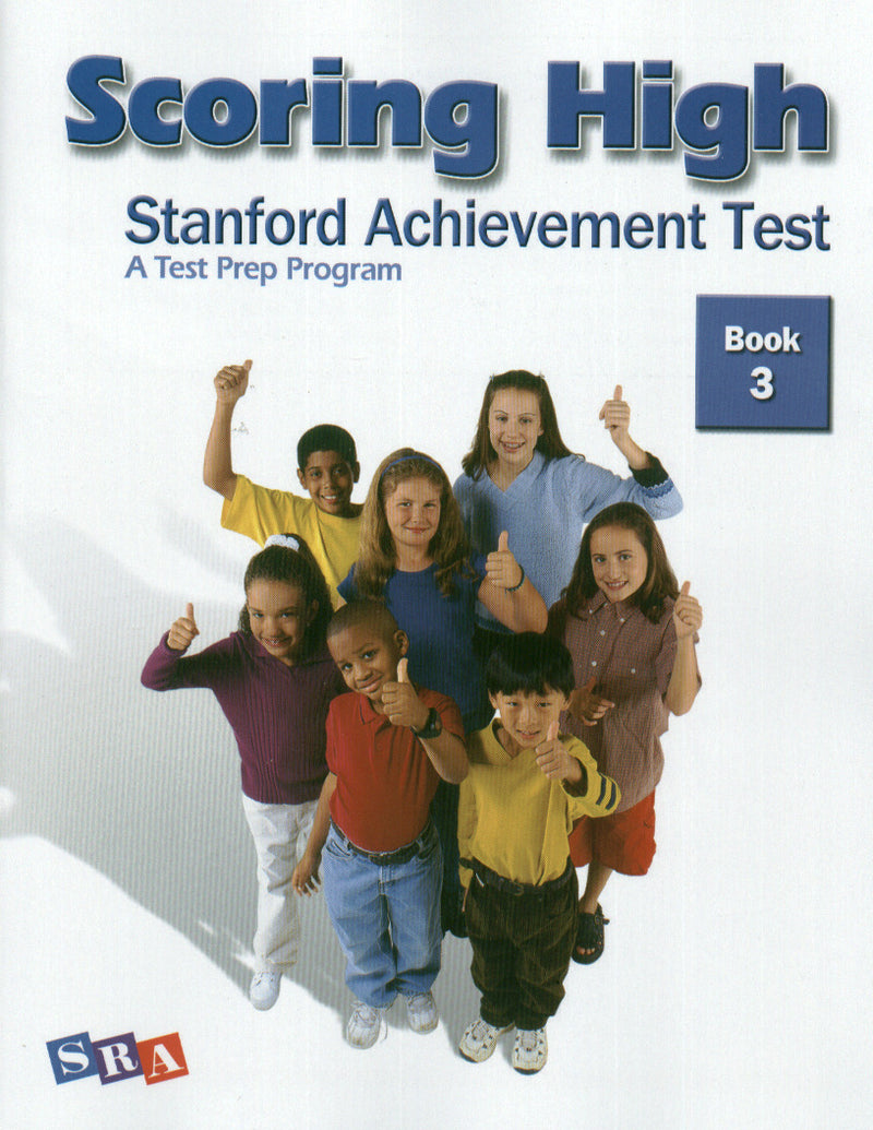 Scoring High On The Sat 10 Student Edition Grade 3