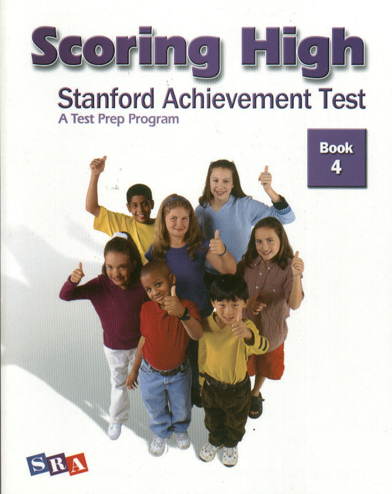 Scoring High On The Sat 10 Student Edition Grade 4