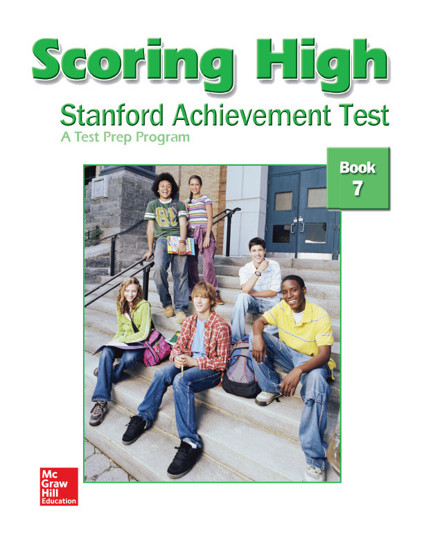 Scoring High On The Sat 10 Student Edition Grade 7