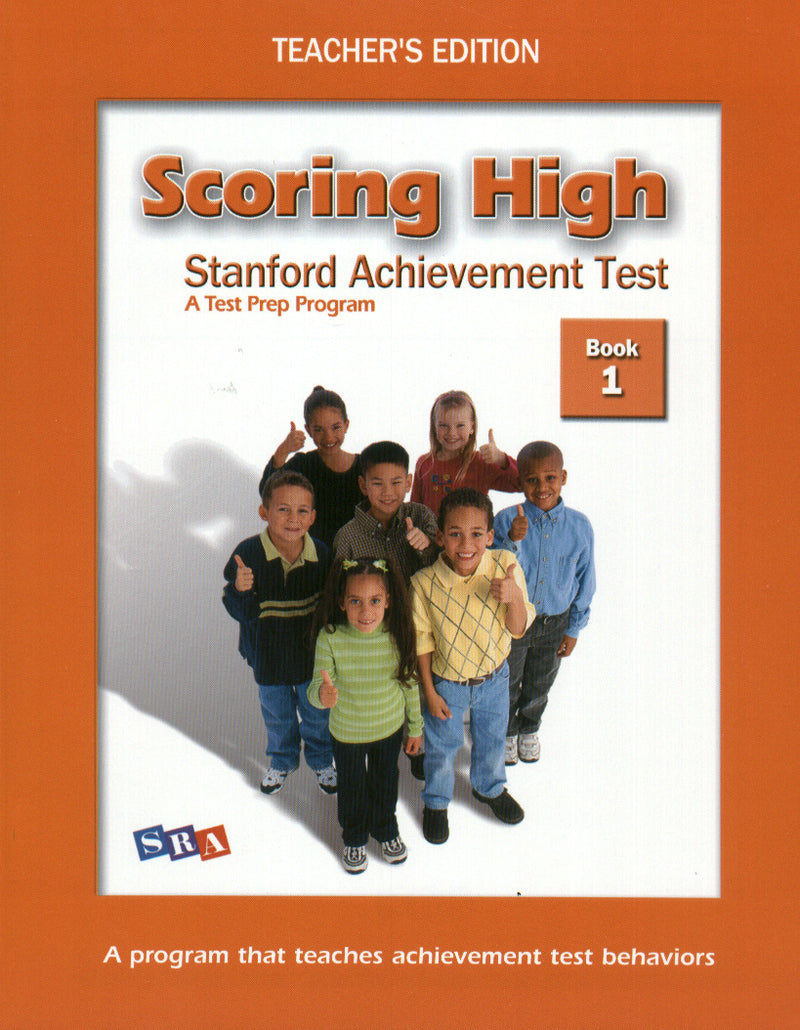 Scoring High On Sat Teacher Edition Grade 1