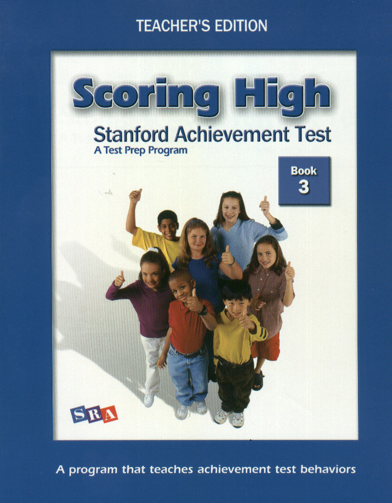 Scoring High On Sat Teacher Edition Grade 3