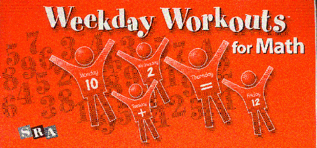 Weekday Workouts For Math Student Booklet 10 Pack Grade 1