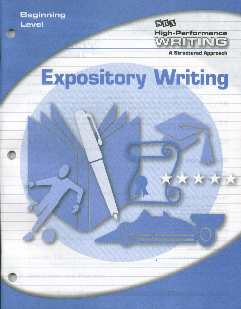 High Performance Writing Beginning Level Expository Writing