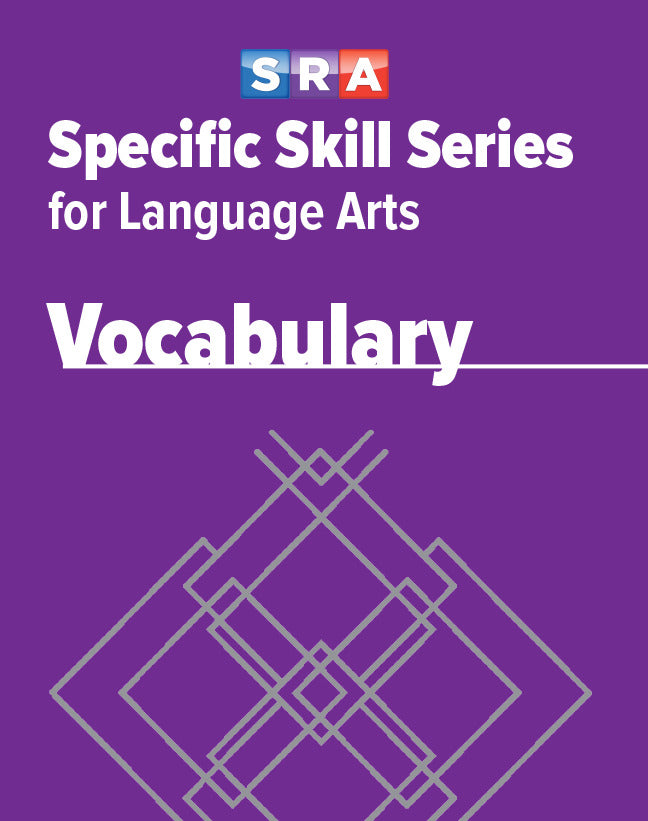 Specific Skill Series For Language Arts Vocabulary Book Level F