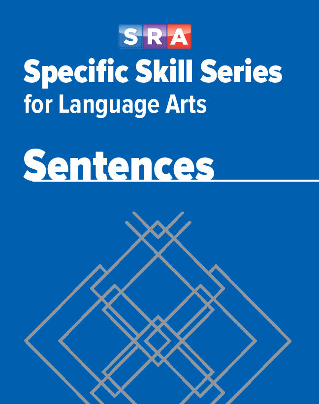 Specific Skill Series For Language Arts Sentences Book Level F