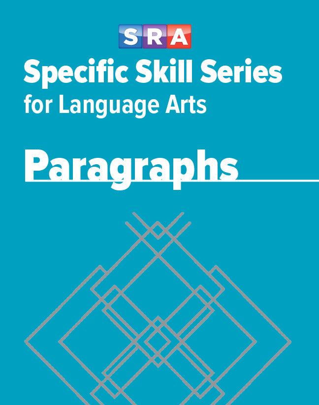 Specific Skill Series For Language Arts Paragraphs Book Level F