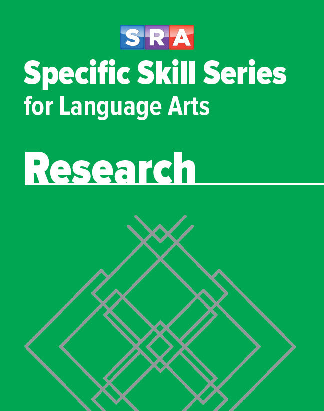 Specific Skill Series For Language Arts Research Book Level F