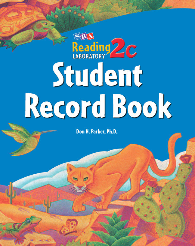 Reading Lab 2c Student Record Book 5 Pack Levels 3.0 9.0