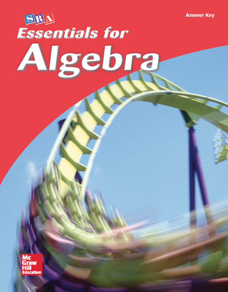Essentials For Algebra Answer Key