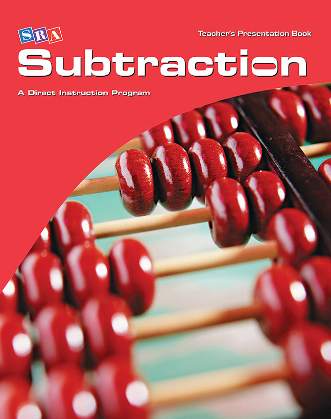 Corrective Mathematics Subtraction Teacher Materials