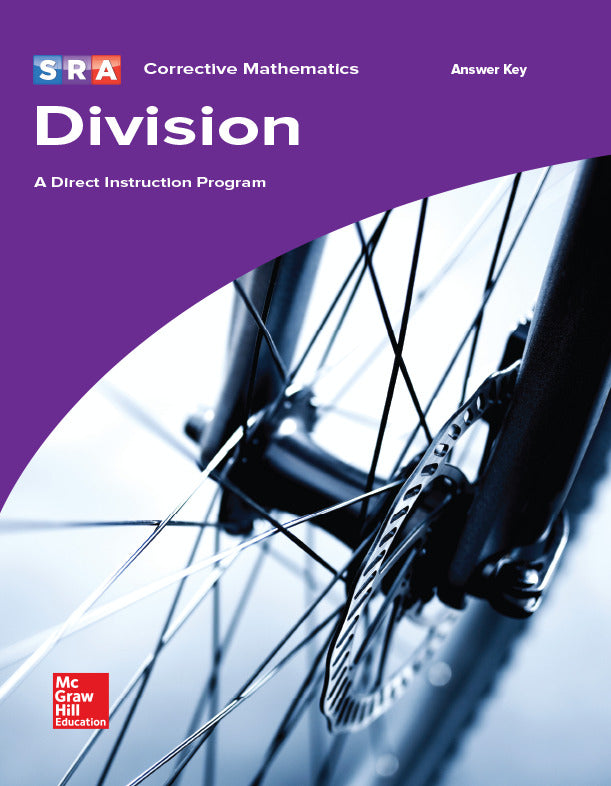 Corrective Mathematics Division Additional Answer Key