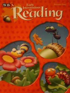 Early Interventions In Reading 1 Answer Key