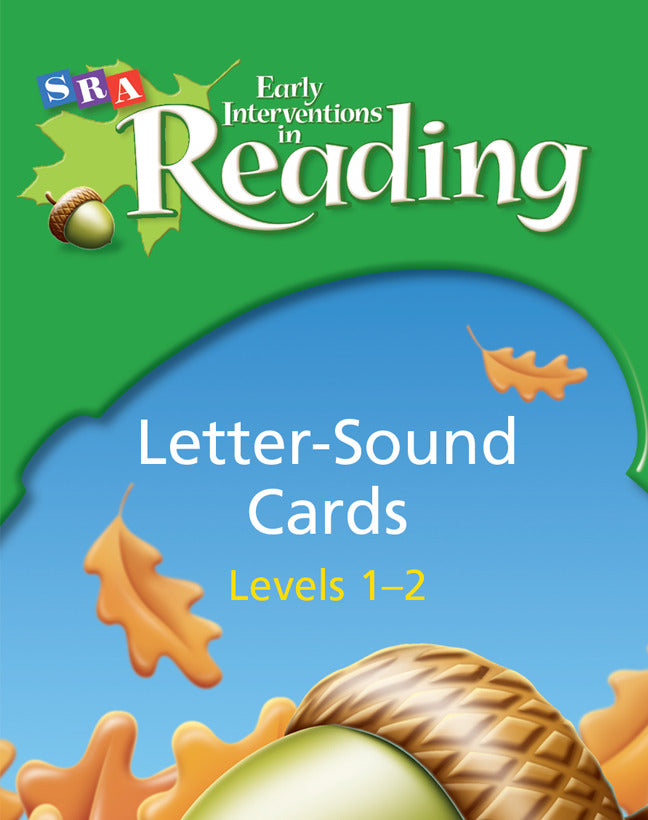 Early Interventions In Reading Level 1 2 Letter Sound Cards