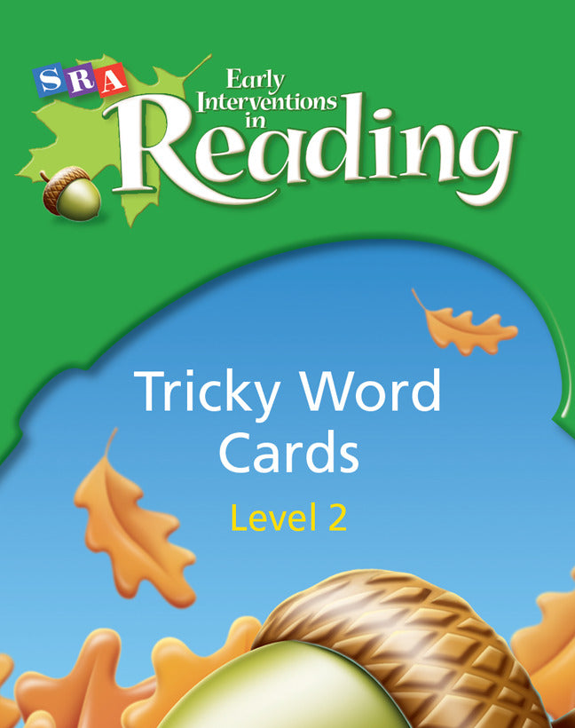 Early Interventions In Reading Level 1 Tricky Word Cards