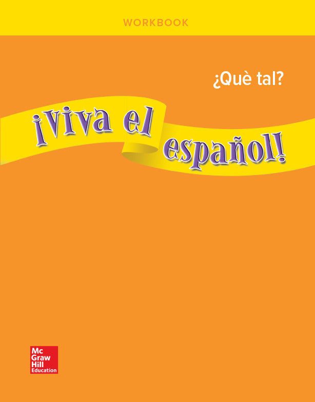 Viva El EspaÃ±ol Que Tal Workbook 3e