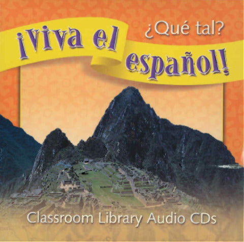 Viva El EspaÃ±ol Que Tal Classroom Library Audio Cd 3e