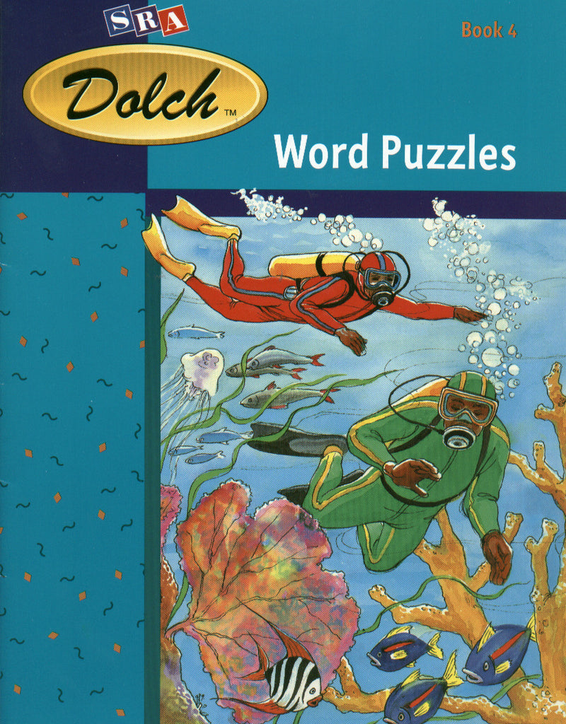 Dolch Word Puzzles Book 4 Spirit Of Adventure Fiction & Americas Journey Fiction