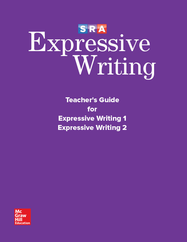 Expressive Writing Levels 1 & 2 Additional Teachers Guide 2e