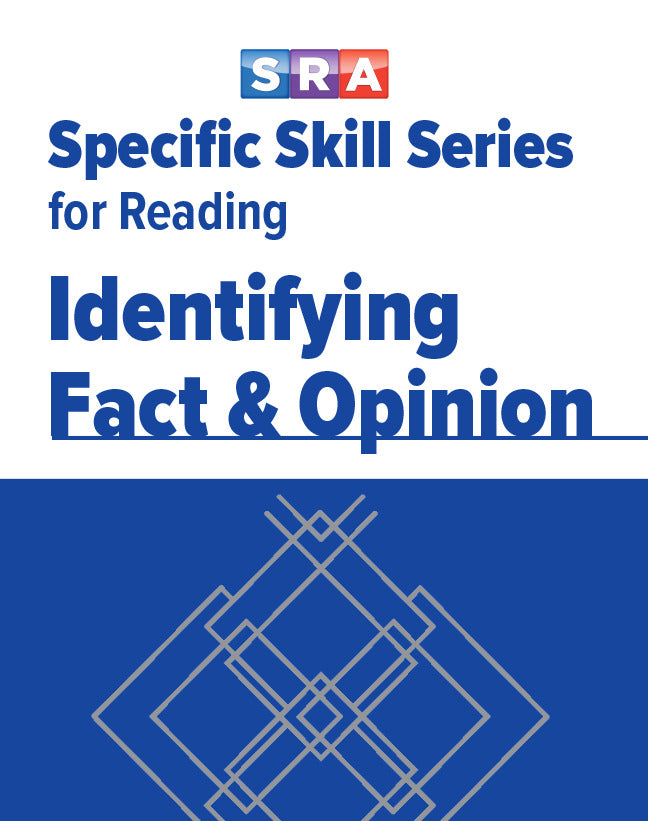 Specific Skills Series Identifying Fact & Opinion Prep Level 6e