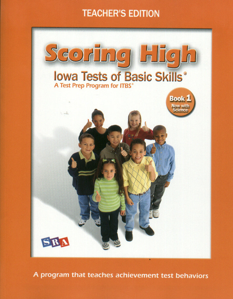 Scoring High On The Itbs Teachers Edition With Poster Grade 1 4e