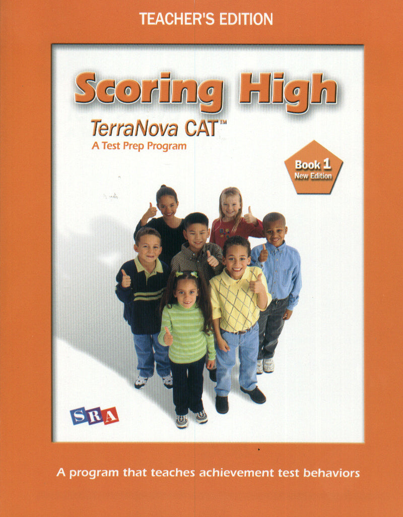 Scoring High Terra Nova Cat Teacher Edition Grade 1 3e