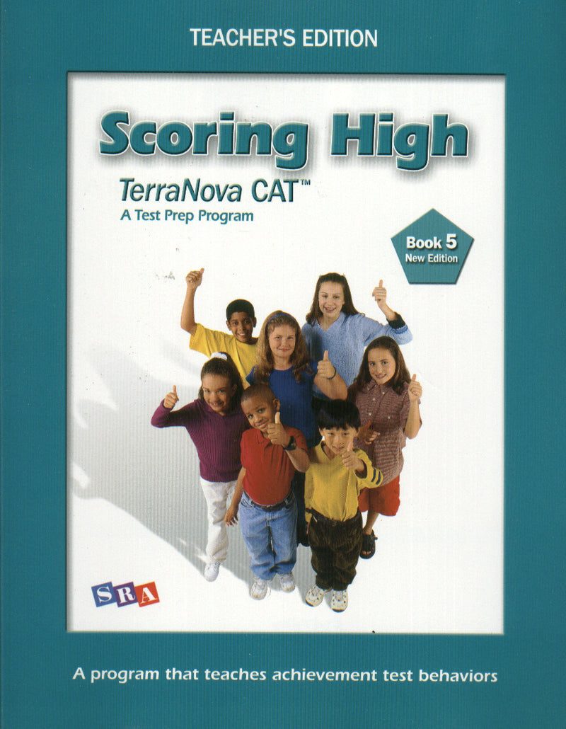 Scoring High Terra Nova Cat Teacher Edition Grade 5 3e