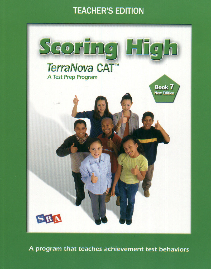 Scoring High Terra Nova Cat Teacher Edition Grade 7 3e