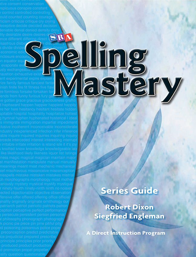 Spelling Mastery Series Guide 4e