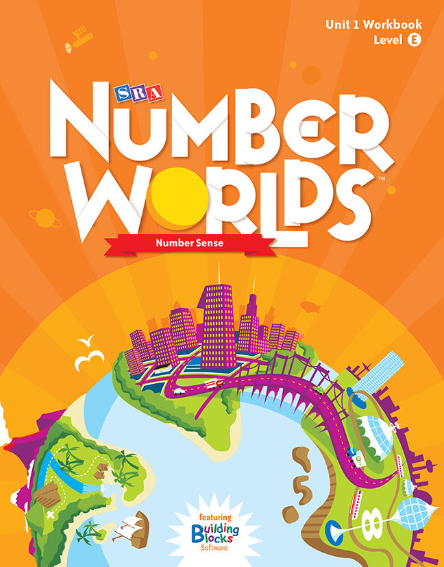 Number Worlds Level E Student Workbook Number Sense 5 Pack