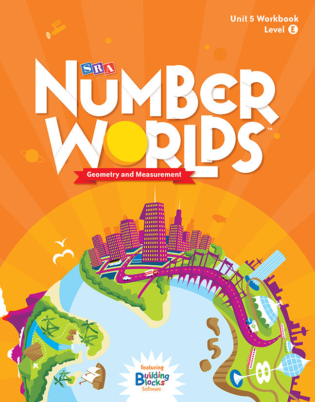 Number Worlds Level E Student Workbook Geometry 5 Pack