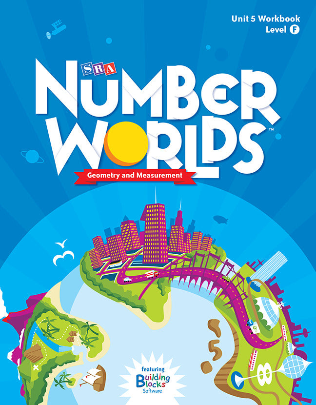 Number Worlds Level F Student Workbook Geometry 5 Pack