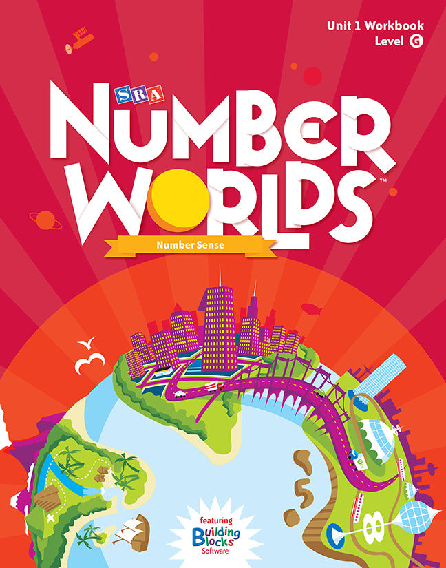 Number Worlds Level G Student Workbook Number Sense 5 Pack