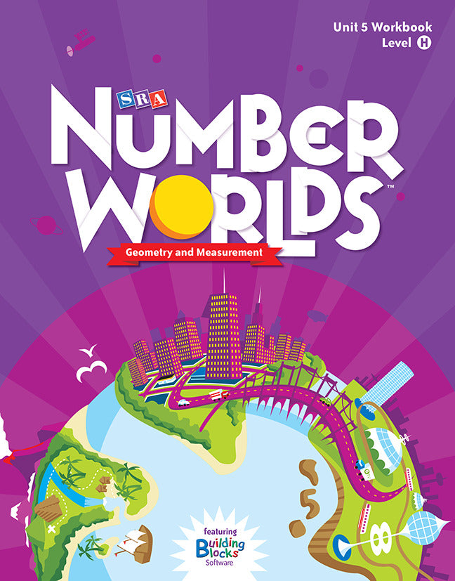 Number Worlds Level H Student Workbook Geometry 5 Pack