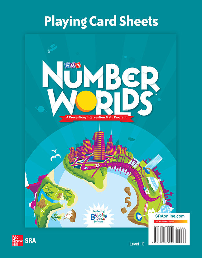 Number Worlds Level C Playing Card Sheets