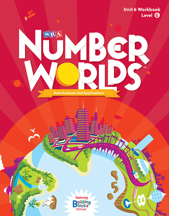 Number Worlds Level G Student Workbook Data Analysis 5 Pack