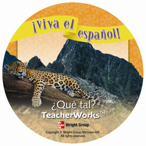 Viva El EspaÃ±ol Que Tal Teacherworks Cd Rom 3e