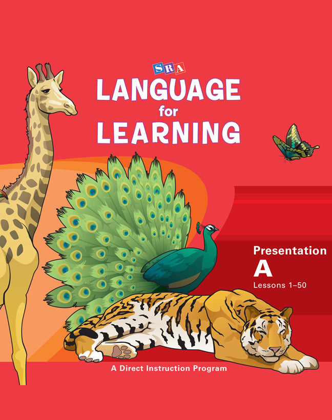 Language For Learning Presentation Book A