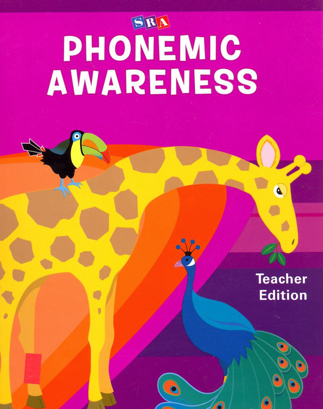Phonemic Awareness Prek Teacher Edition