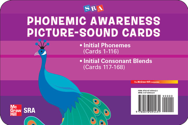 Phonemic Awareness Prek K Picture Sound Cards