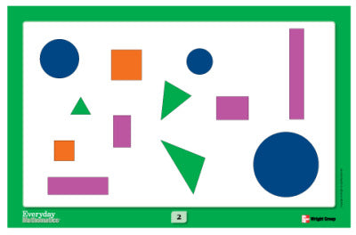 Everyday Mathematics Grade K Math Mats Set Of 3