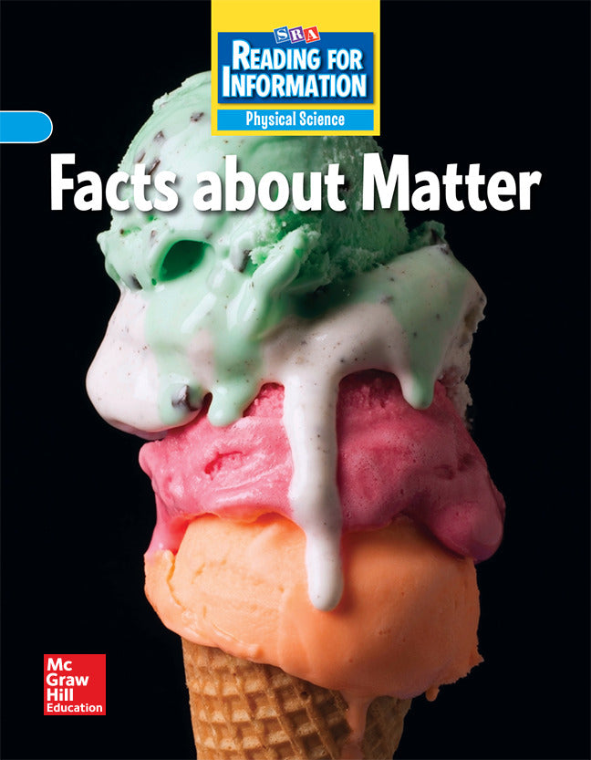 Reading For Information Approaching Student Reader Physical Facts About Matter Grade 3