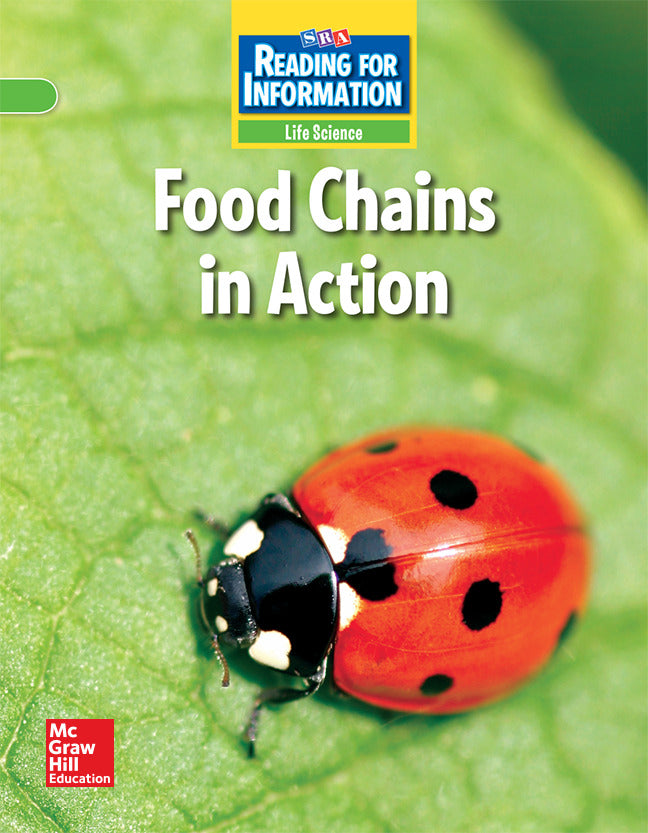 Reading For Information On Level Student Reader Life Food Chains In Action Grade 4