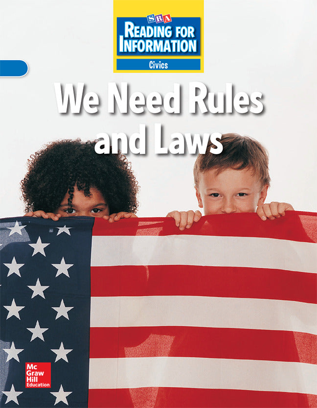 Reading For Information Approaching Student Reader Civics We Need Rules & Laws Grade 2