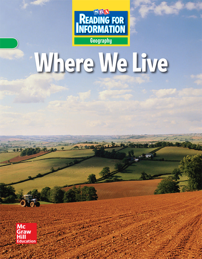 Reading For Information Approaching Student Reader Geography Where We Live Grade 2