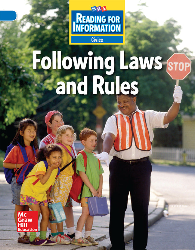 Reading For Information Above Student Reader Civics Following Laws & Rules Grade 2
