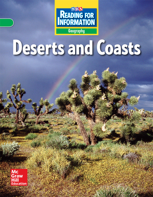 Reading For Information On Level Student Reader Geography Deserts & Coasts Grade 3