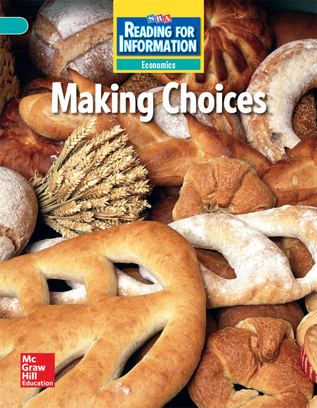 Reading For Information Above Student Reader Economics Making Choices Grade 3