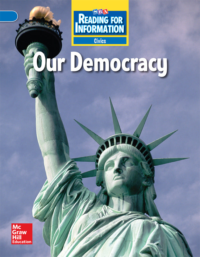 Reading For Information Above Student Reader Civics Our Democracy Grade 4