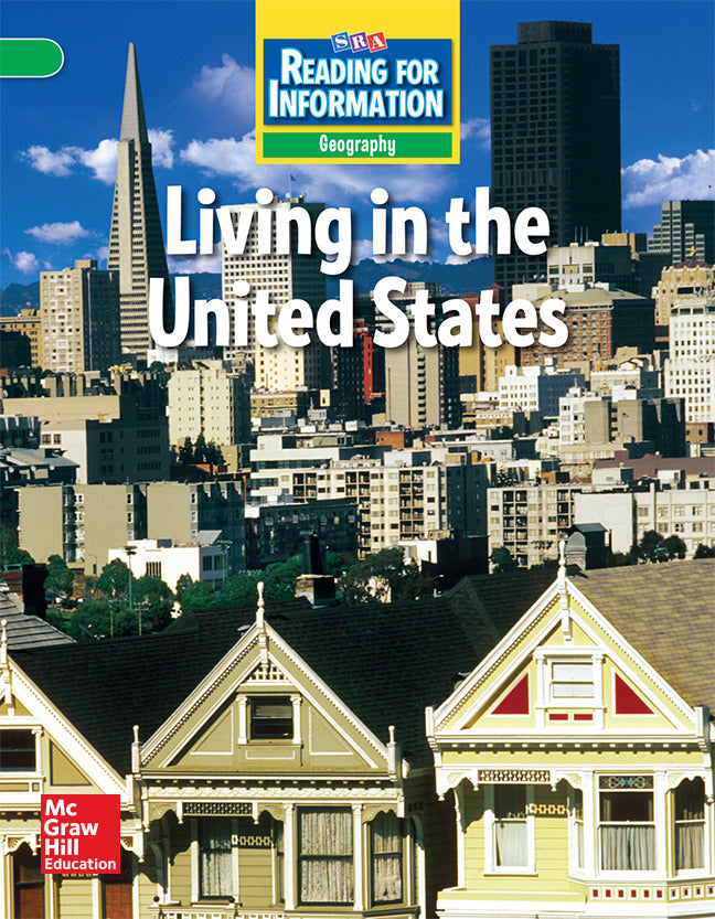 Reading For Information Above Student Reader Geography Living In The U.s. Grade 4