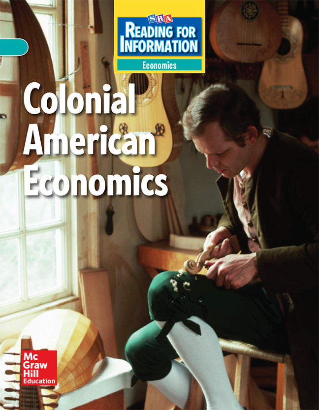 Reading For Information On Level Student Reader Economics Colonial American Economics Grade 5